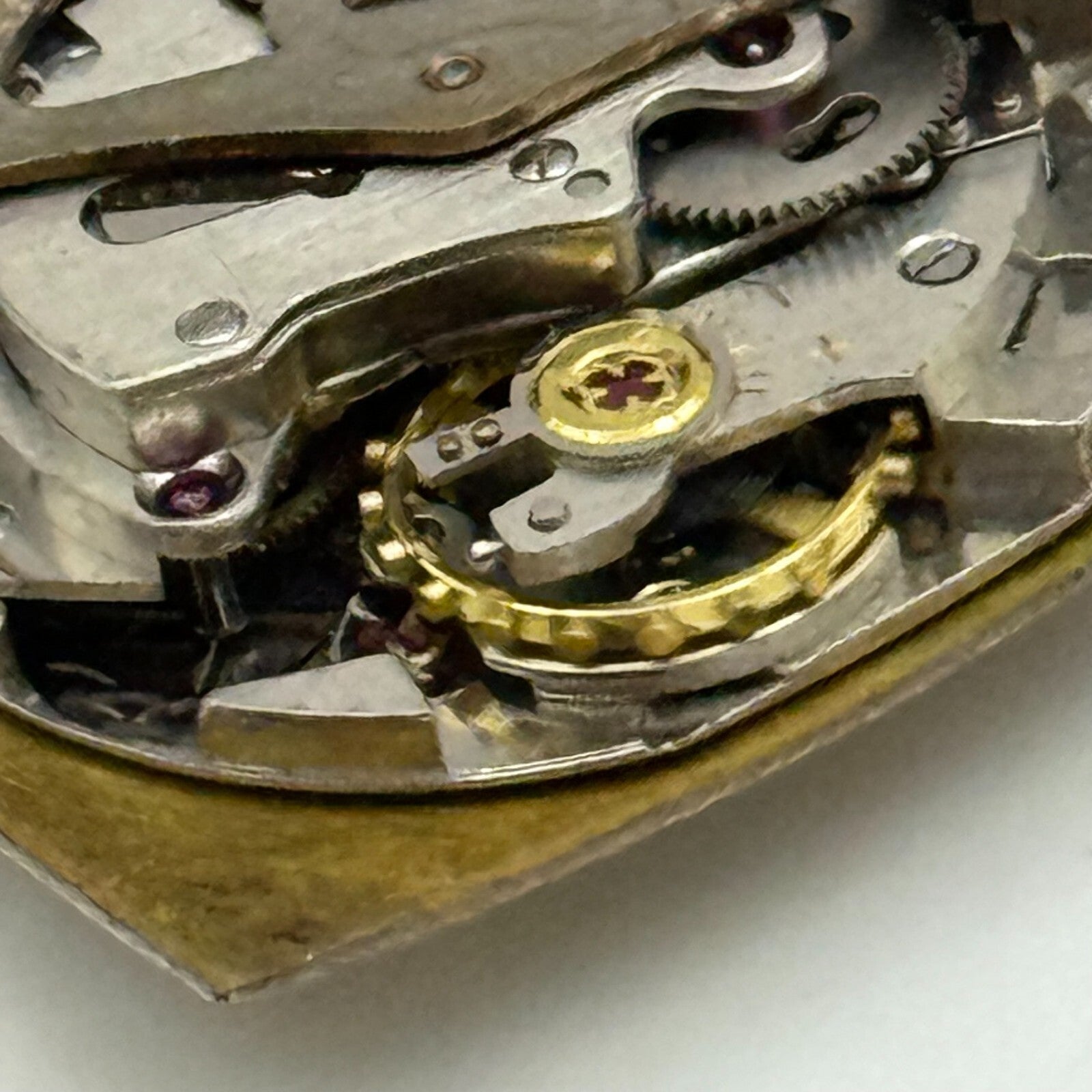 20.8mm Vintage Bulova 8BBA Good Balance Automatic Watch Movement PARTS REPAIR