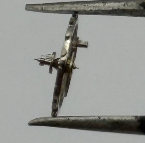 EB 1450 Balance Wheel Complete And Spring 6 3/4’’’ 121 Watch Movement Parts