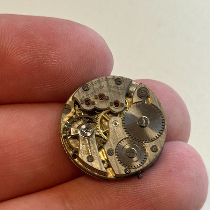 20.1mm Ladies Possibly Movado Art Deco Manual Wind Swiss Watch Movement PARTS