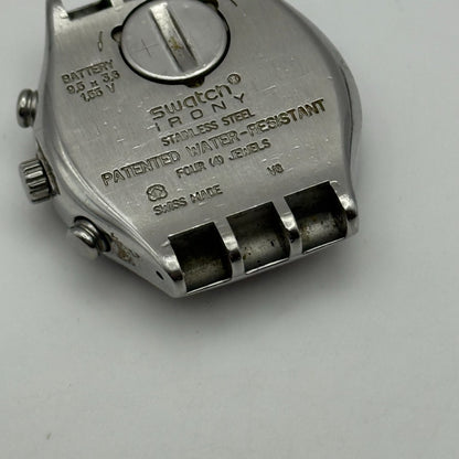 39mm Vintage 2006 Swatch Dreamnight Swiss YCS485GC Chronograph Watch UNTESTED