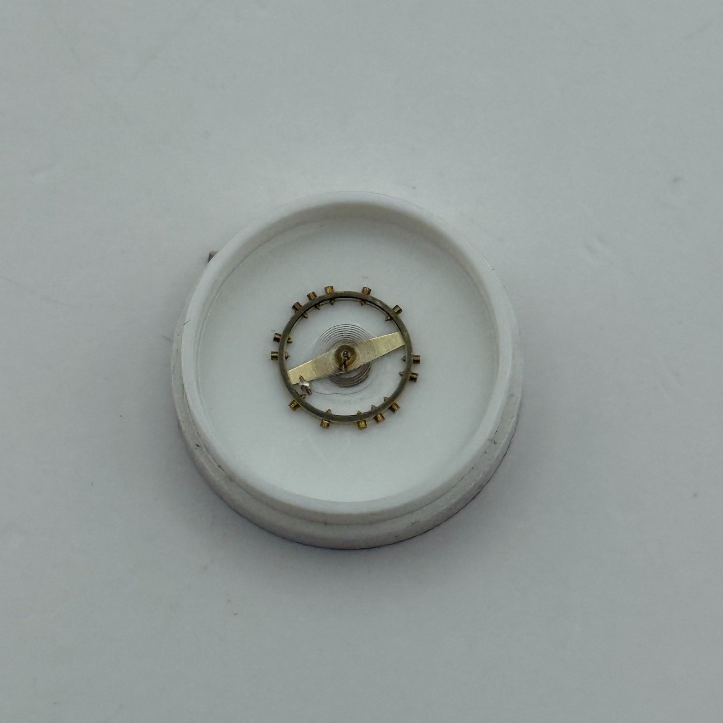 FHF 120 Balance Wheel Complete And Spring 6 3/4–8’’’ 205 M Watch Movement Parts