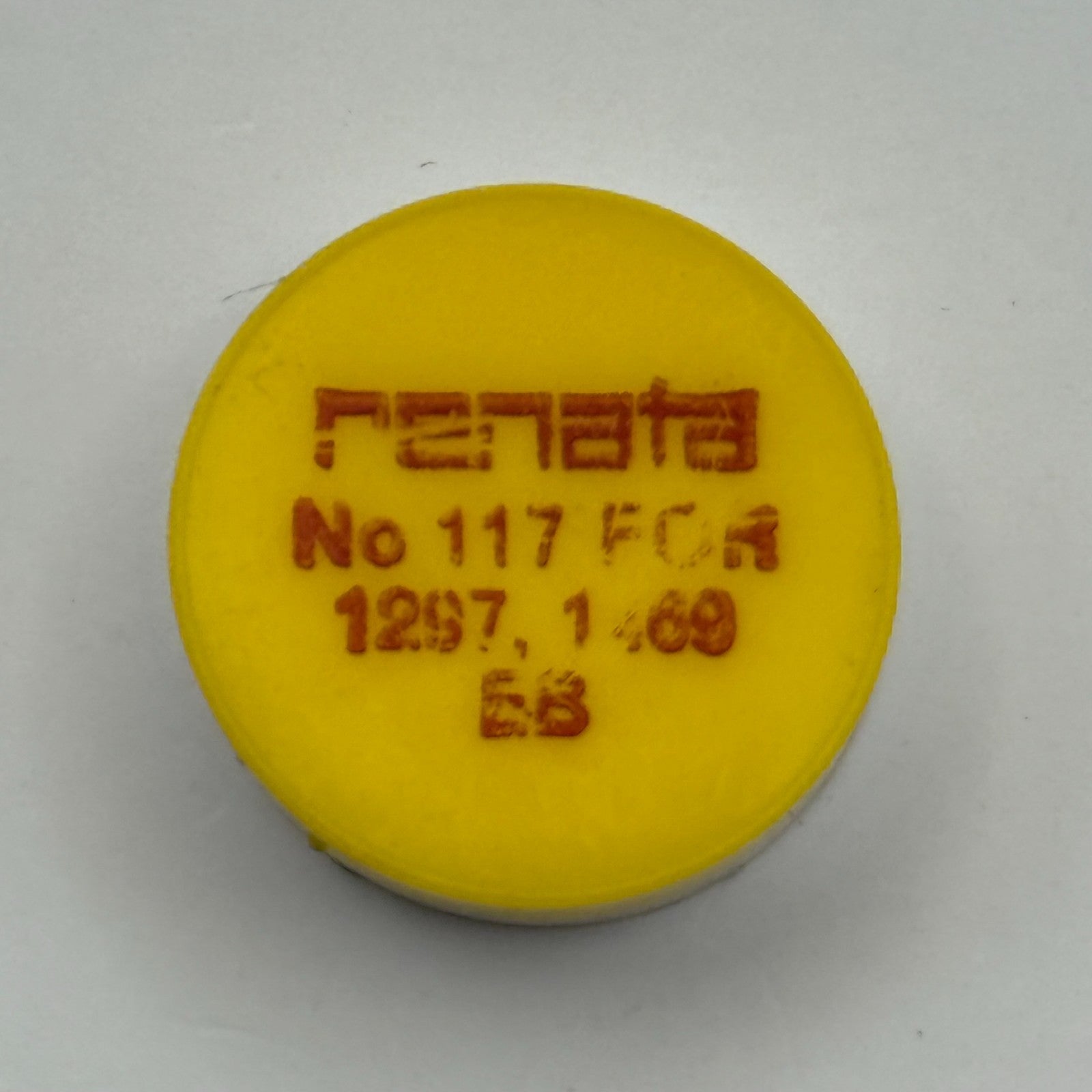 EB 1297 1469 Balance Wheel Complete And Spring 117 Watch Movement Parts NOS