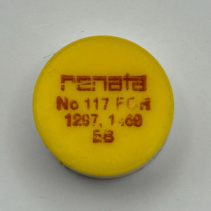 EB 1297 1469 Balance Wheel Complete And Spring 117 Watch Movement Parts NOS