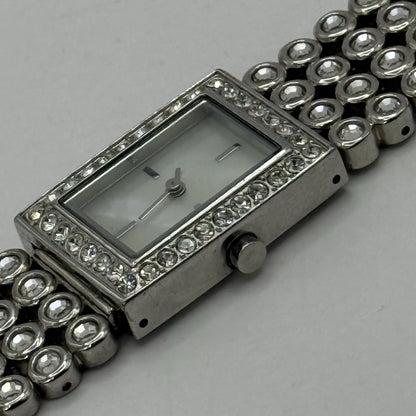 20mm Working Ladies Accessories New Look Silver Tone Jewelled M.O.P Quartz Watch