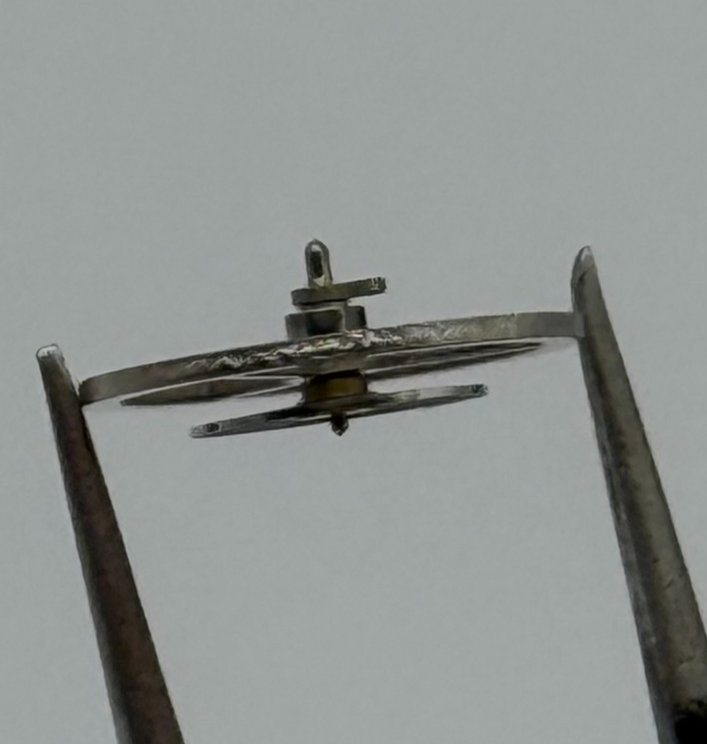 BFG 866 Balance Wheel Complete And Spring  DGT.  64 Watch Movement Parts NOS