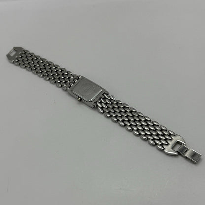 19mm Working Ladies Censi Collection Silver Tone Japan Quartz Watch 6.75 Inches