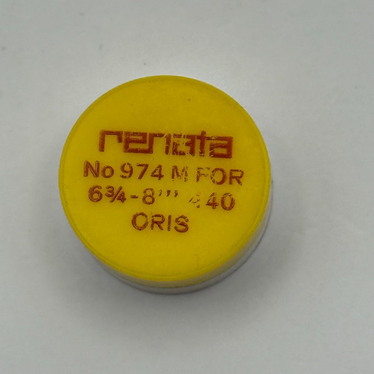 Oris 440 Balance Wheel Complete And Spring 6¾–8’’’  974 M Watch Movement Parts 