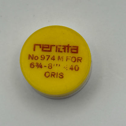 Oris 440 Balance Wheel Complete And Spring 6¾–8’’’  974 M Watch Movement Parts 