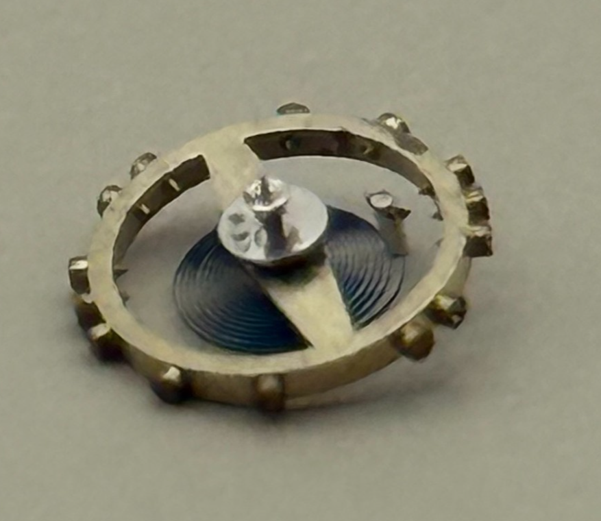 AS 976 1012 Balance Wheel Complete And Spring  29 M Watch Movement Parts NOS