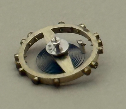 AS 976 1012 Balance Wheel Complete And Spring  29 M Watch Movement Parts NOS