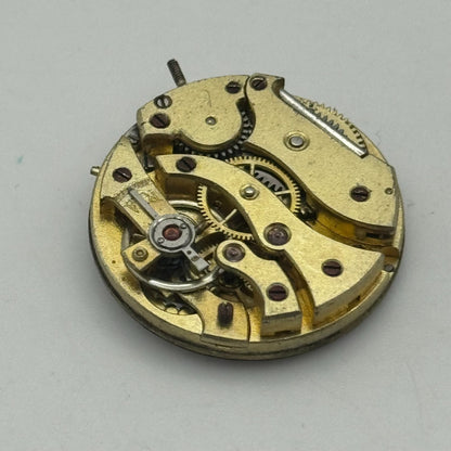 24.1mm Unidentified High Grade Manual Wind Watch Movement Vintage PARTS REPAIR