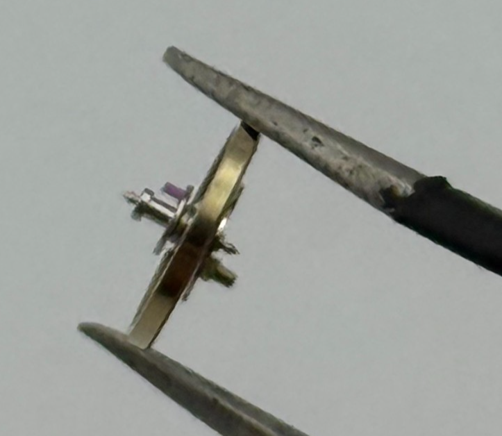 Ebosa 86 Conical Piva Balance Wheel Complete And Spring Watch Movement Parts 