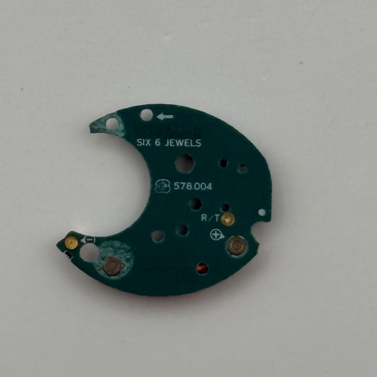 ETA 578.004 Quartz Watch Movement Incomplete Swiss Ladies Vintage Parts Repair