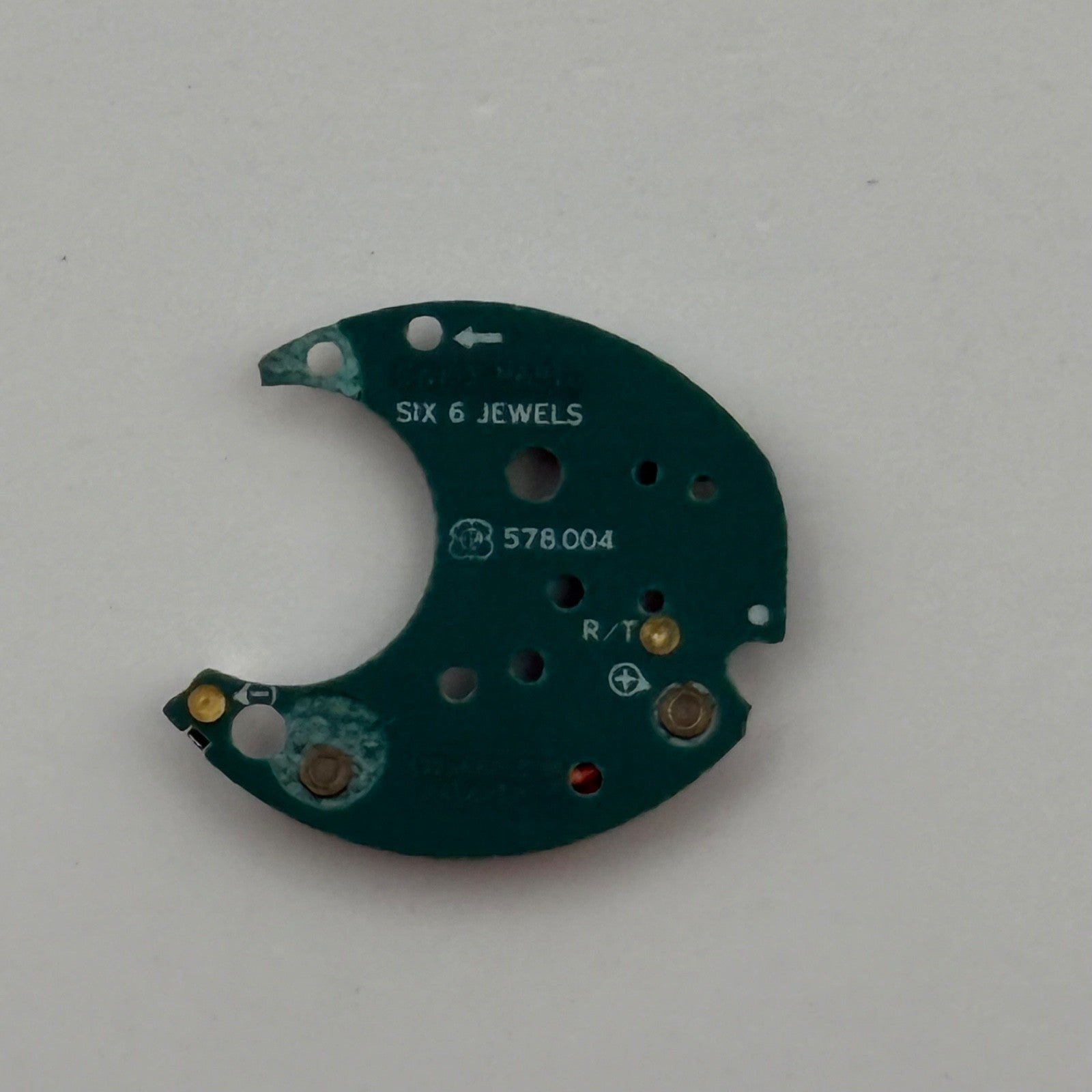 ETA 578.004 Quartz Watch Movement Incomplete Swiss Ladies Vintage Parts Repair