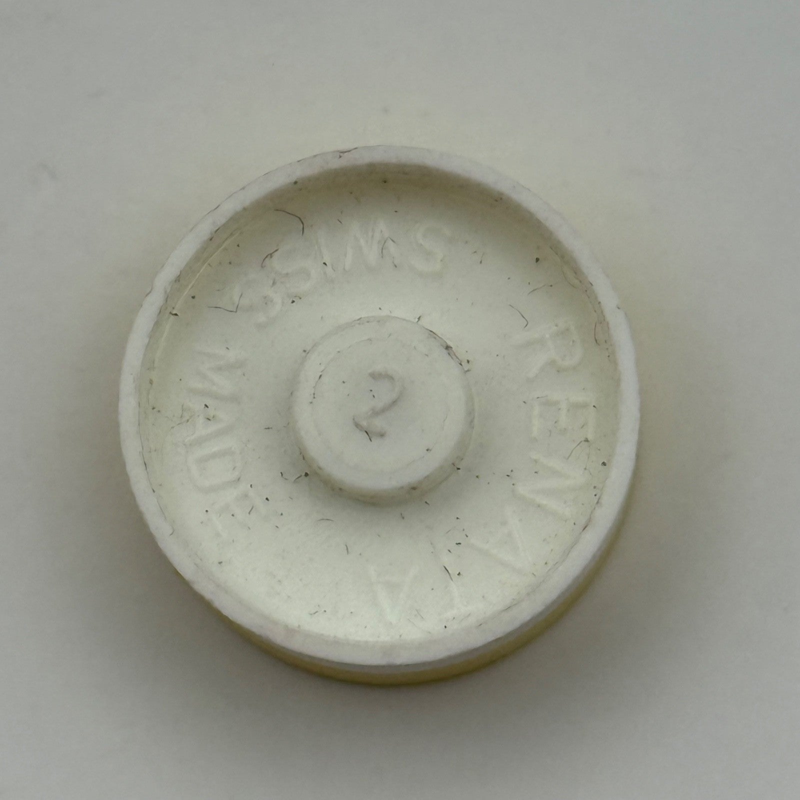 Ebosa 65 Balance Complete 12 1/2''' Renata 942 Watch Movement Parts Vintage NOS