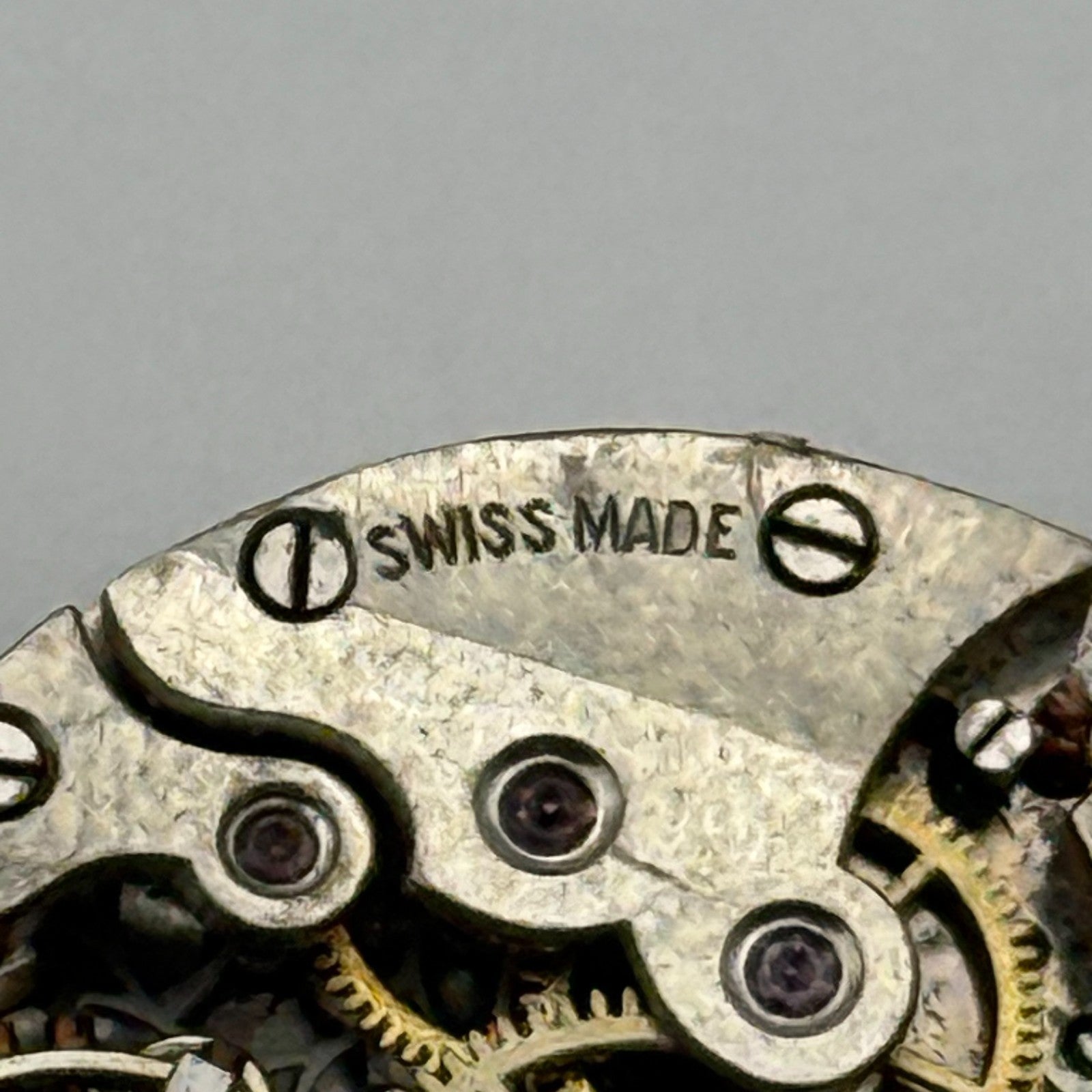 HP Parrenin Watch Movement Manual Wind Vintage Swiss Made Parts Repair 24.8mm