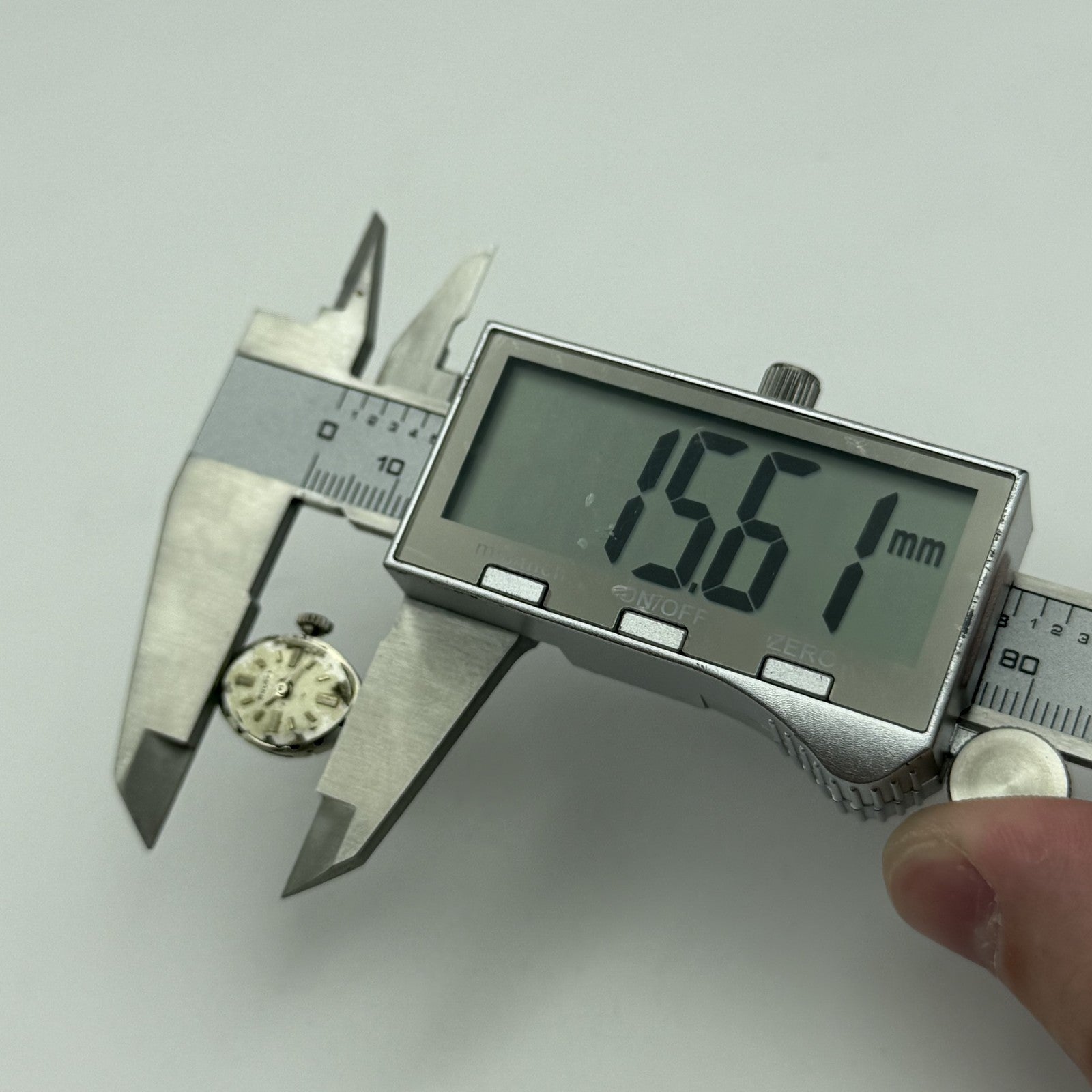 12.9mm Running Vintage Bulova 5AR Manual Wind Watch Movement PARTS REPAIR