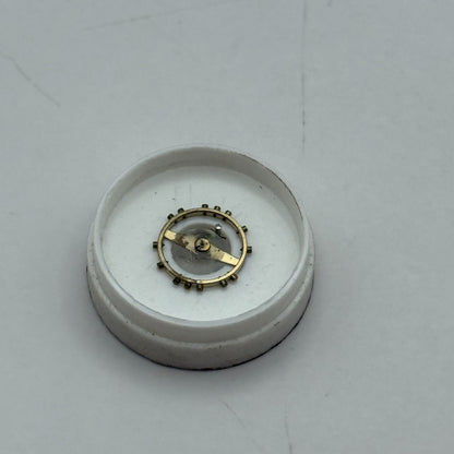 FEF 250 Balance Wheel Complete And Spring 8 3/4''' Watch Movement Parts NOS
