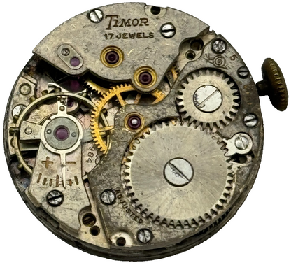 23.6mm Timor AS 984 A Schild Manual Wind Watch Movement Swiss Vintage PARTS