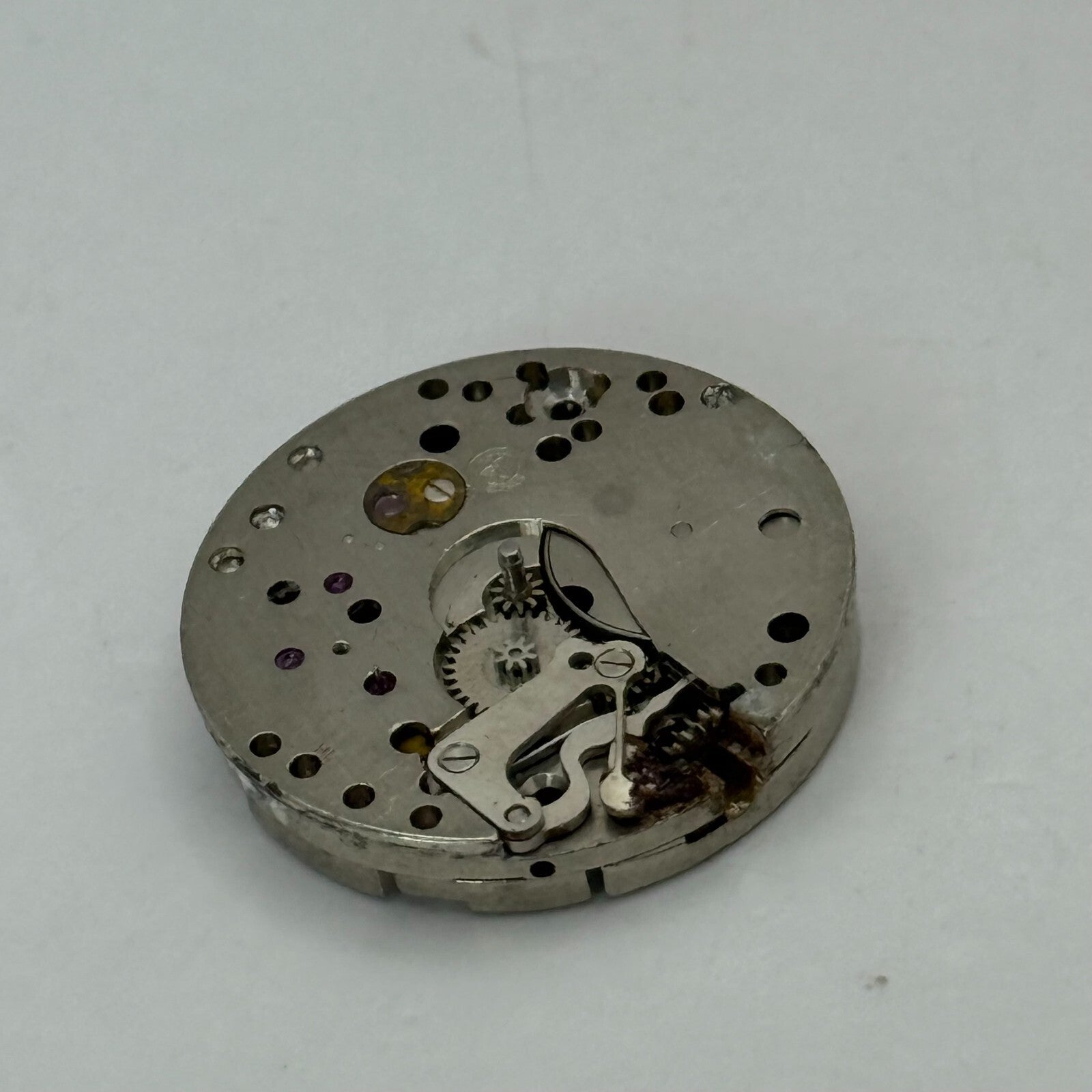 19.7mm Vintage AS 970 Swiss 17 Jewels Manual Wind Watch Movement PARTS REPAIR