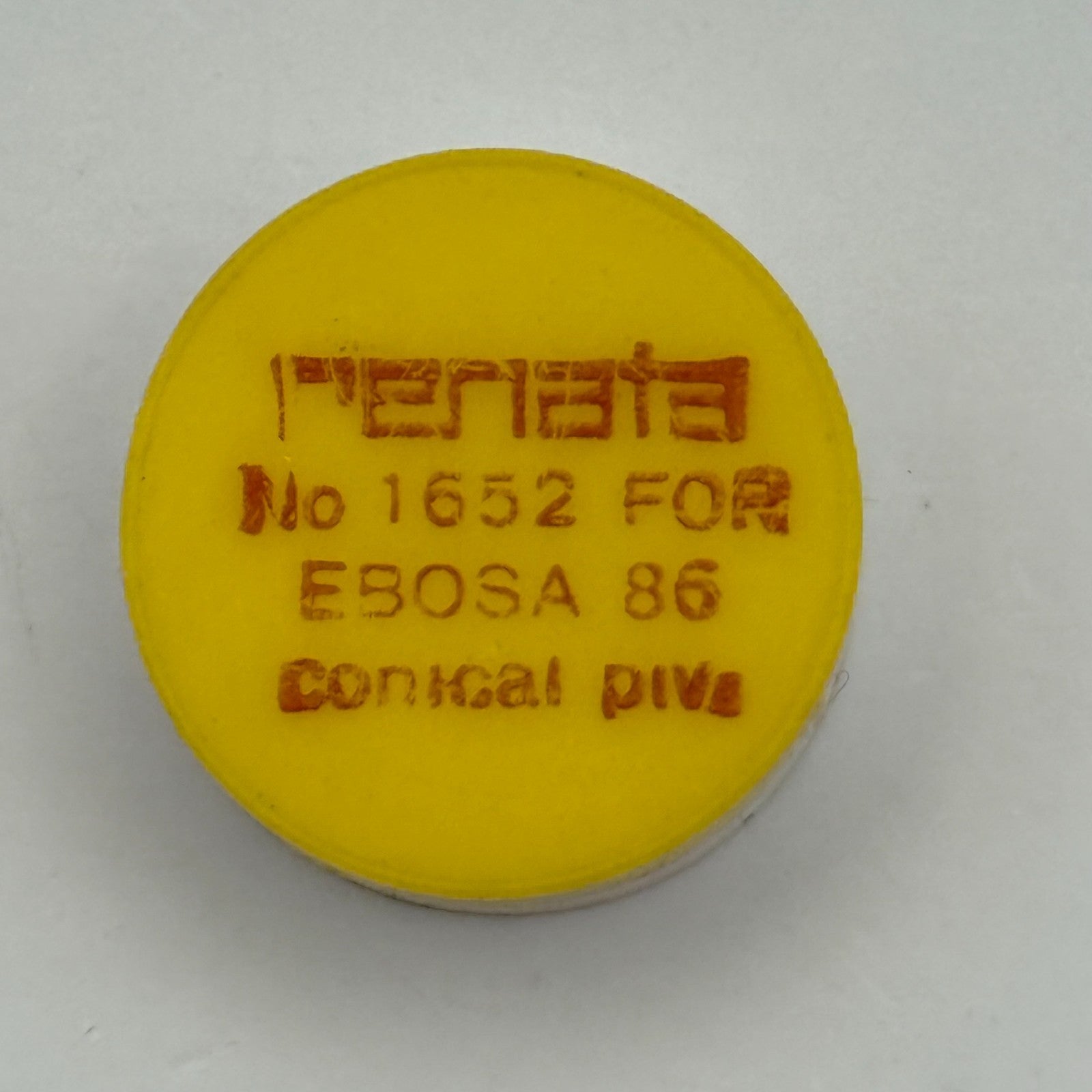 Ebosa 86 Balance Wheel Complete And Spring Conical Piva 1652 Watch Movement Part