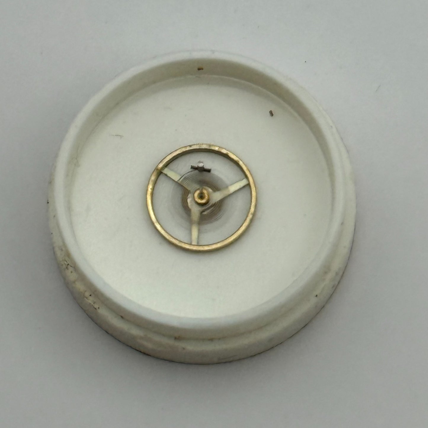 AS 976 1012 Balance Wheel Complete And Spring  29 M Watch Movement Parts NOS