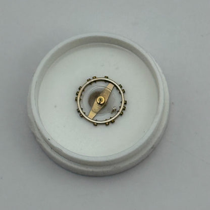 FHF 159 Balance Wheel Complete And Spring 3–10’’’ 190 M Watch Movement Parts NOS