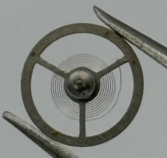 BFG 925 Balance Wheel Complete And Spring 6 3/4-8''' 1062 Watch Movement Parts