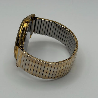 Lorus Lumibrite Ladies Quartz Watch Date Dial Stretch Band Japan Working 37mm