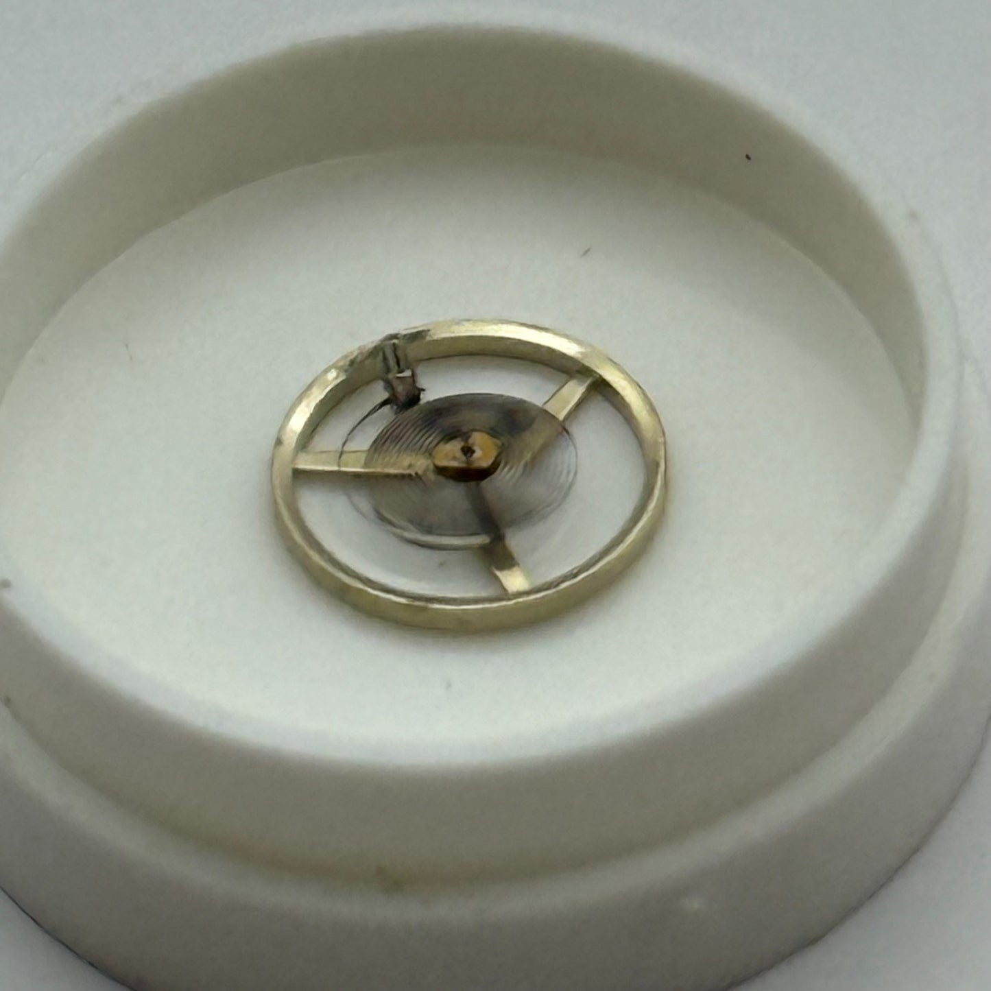 AS 1977-2 Balance Wheel Complete And Spring Inca 1831 M Watch Movement Parts NOS