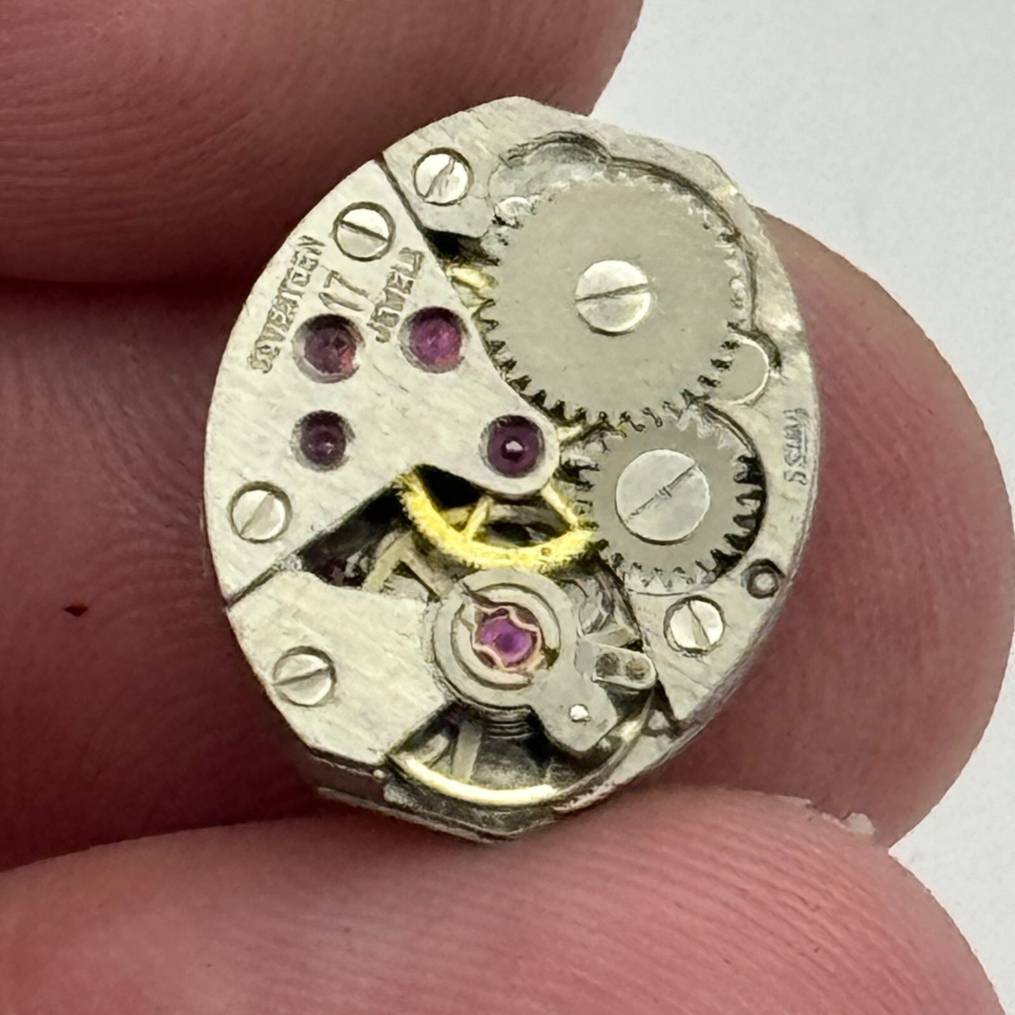 13mm Ladies FEF 6632 Swiss Manual Wind Watch Movement Vintage PARTS SPARES