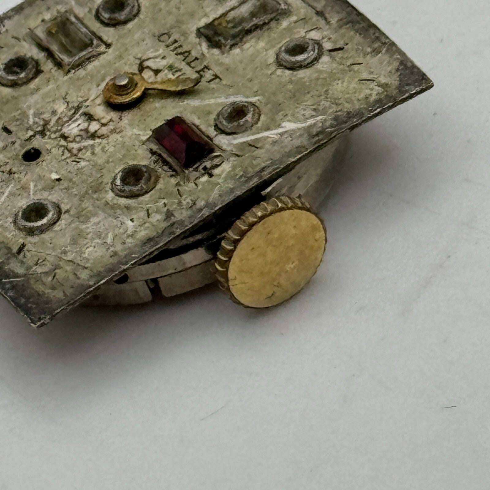 19.7mm Chalet AS 970 A Schild Manual Wind Watch Movement Swiss Vintage PARTS