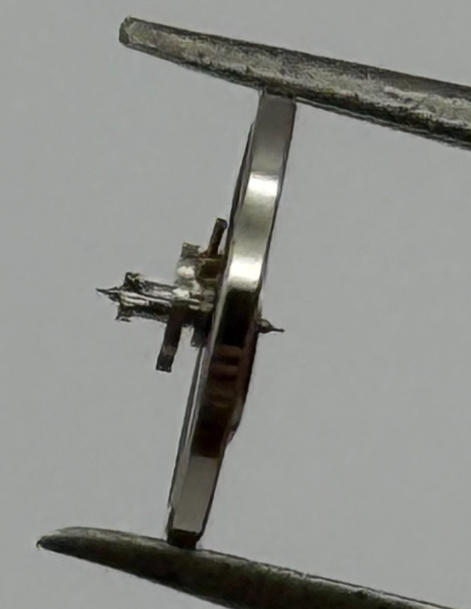 Oris 380 Balance Wheel Complete And Spring 6¾-8’’’ 398 M Watch Movement Parts 