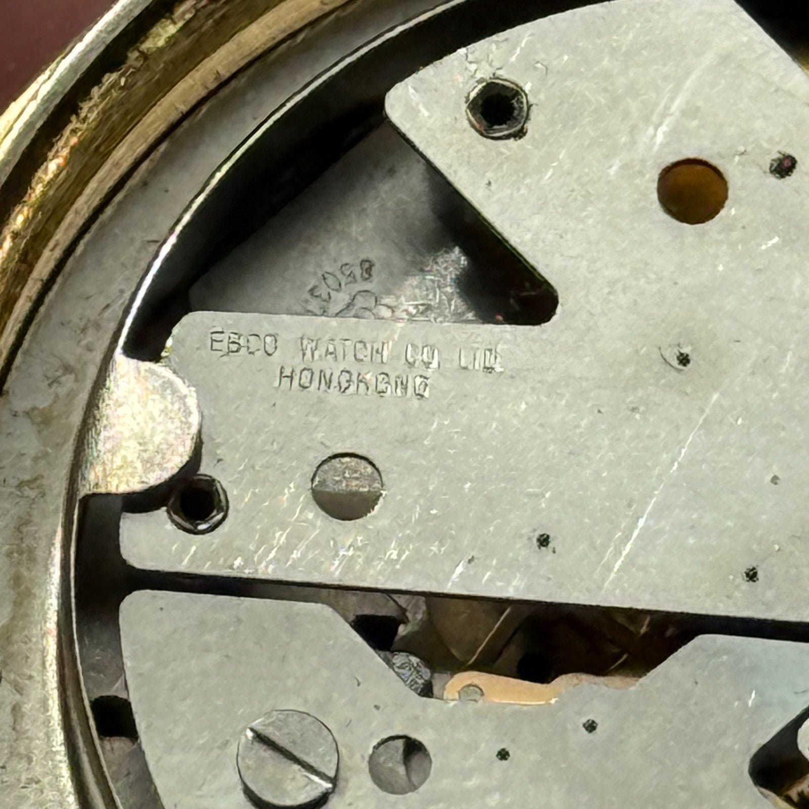 35mm Men's Vintage Santima EB 8501.76 8503.76 Running Manual Wind Watch PARTS