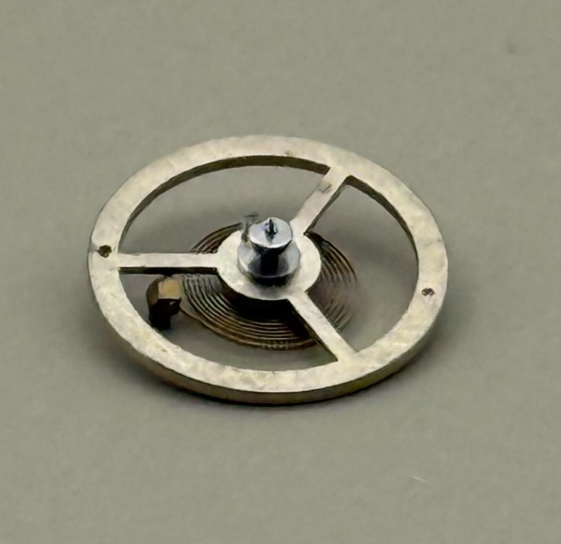 EB 8140 Balance Wheel Complete And Spring 8¾’’’ PL 1319 Watch Movement Parts NOS