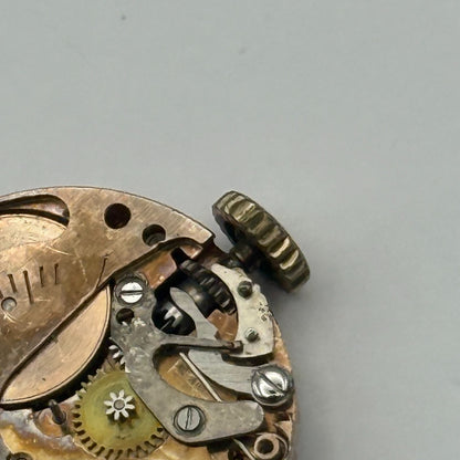 Helvetia 2665 Watch Movement Running Manual Wind Vintage Parts Repair 19.6mm