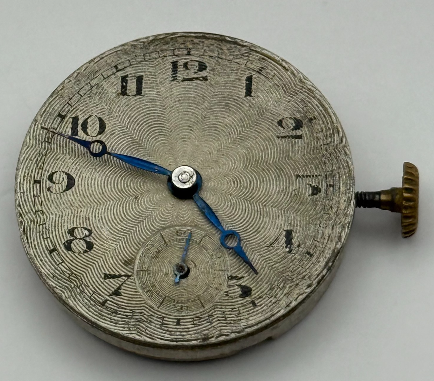 Centaur Mark II Watch Movement Running Manual Wind Vintage Parts Repair 23.6mm