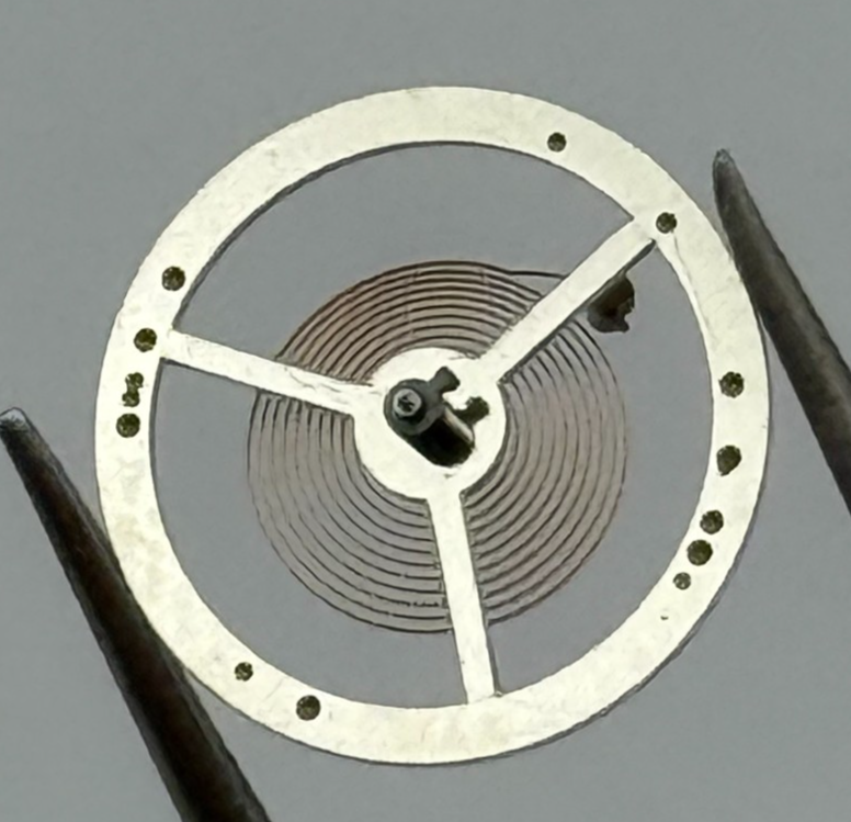 ES 50 Balance Complete a dgt 12’’’ Renata 1400 Watch Movement Parts Vintage