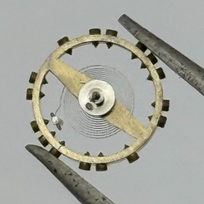 AS 976 1012 Balance Wheel Complete And Spring  29 M Watch Movement Parts NOS