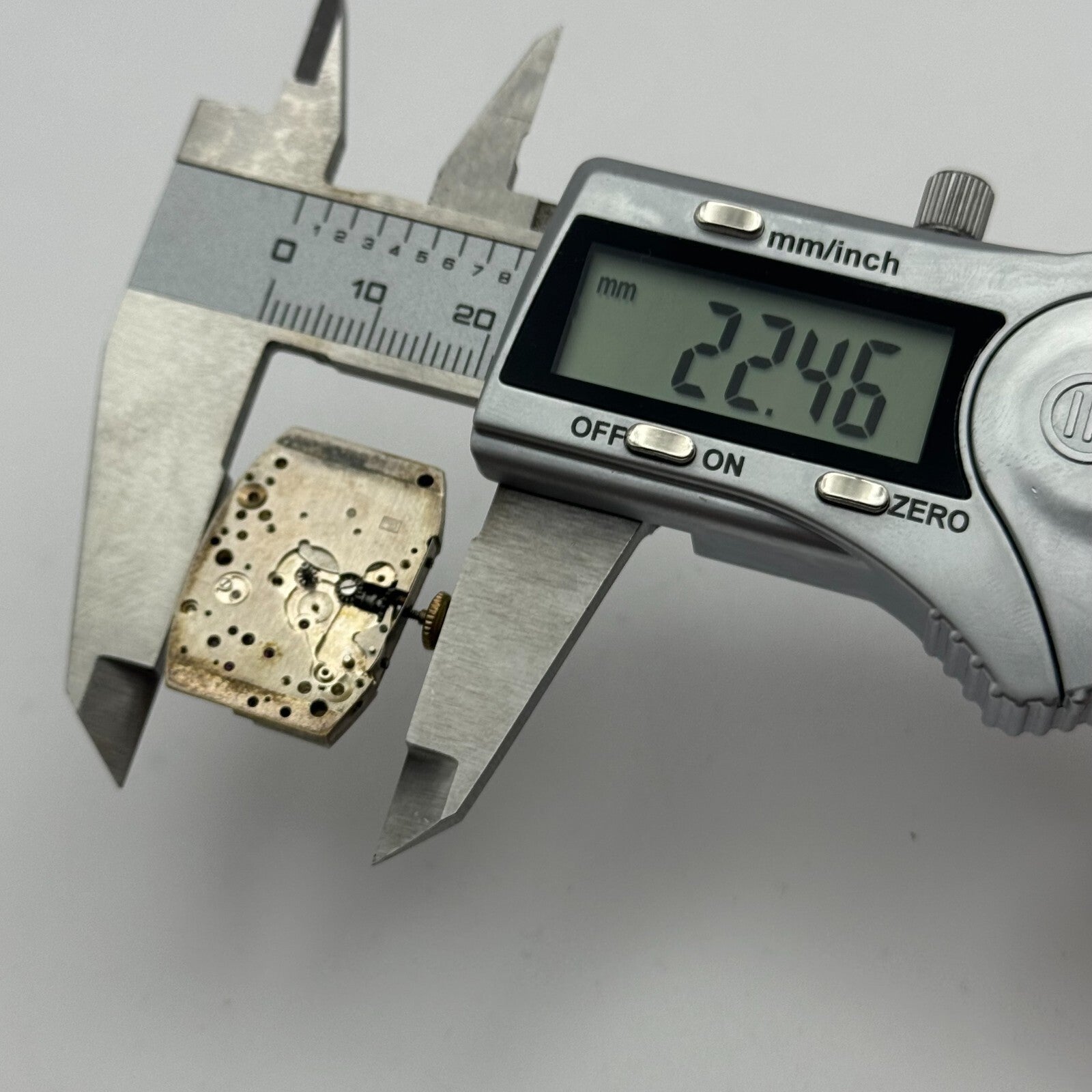 19.2mm Rotary Peseux Tank Watch Movement 15 Jewels Manual Wind 1930s Swiss PARTS