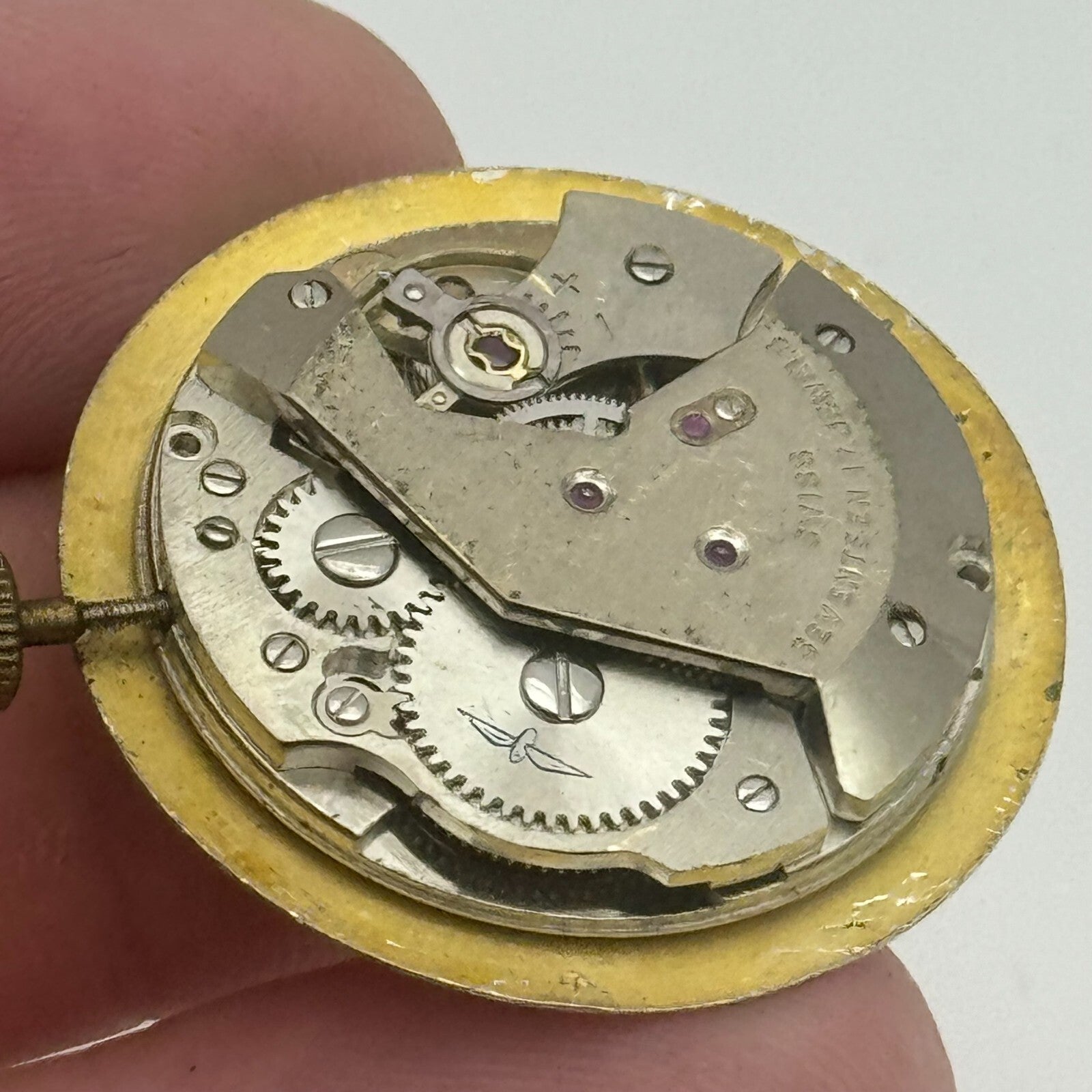 25.9mm Rotary AS 1795 A Schild Manual Wind Swiss Watch Movement PARTS SPARES