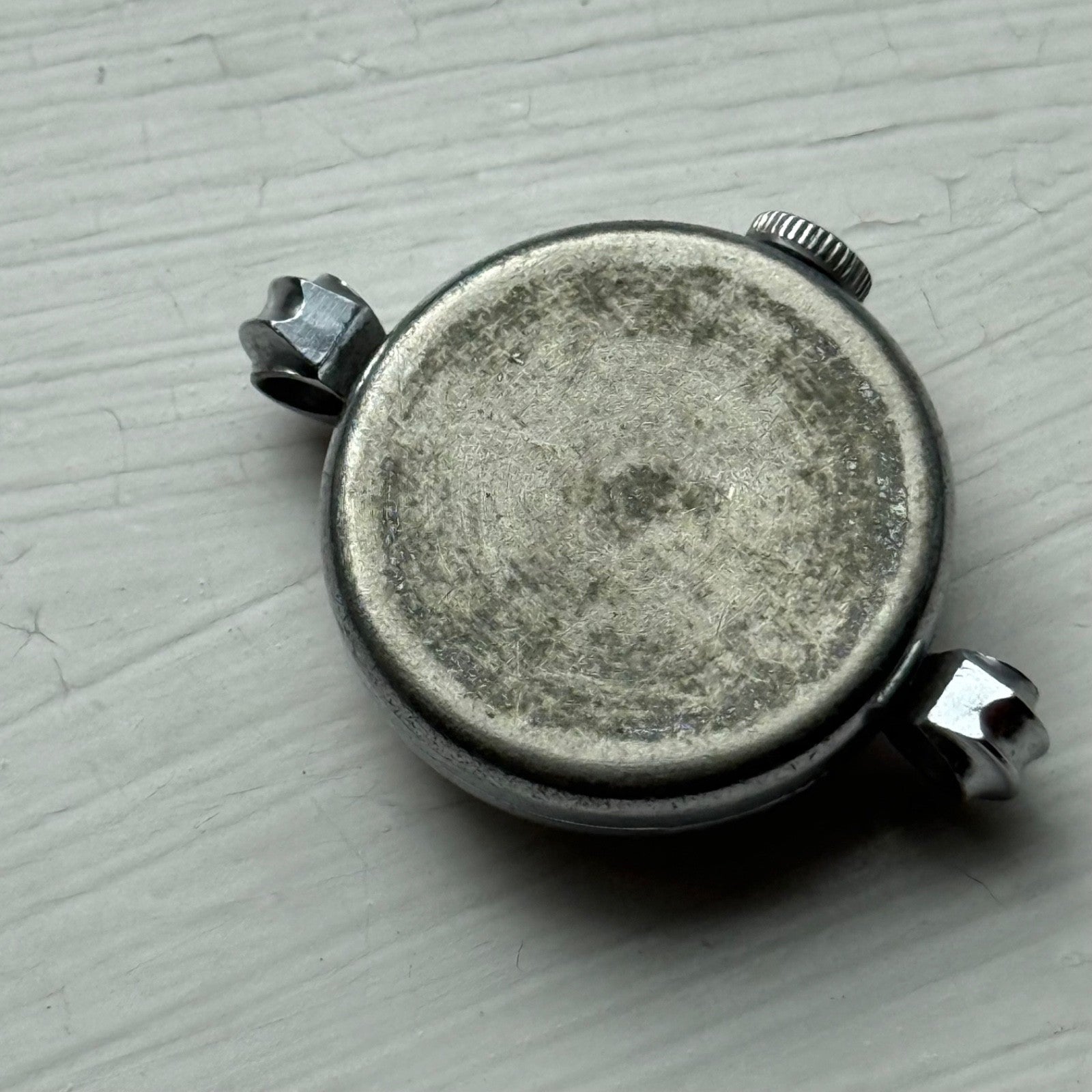 25mm Vintage Newmark 5 Jewels Sub Seconds Manual Wind Watch PARTS / REPAIR