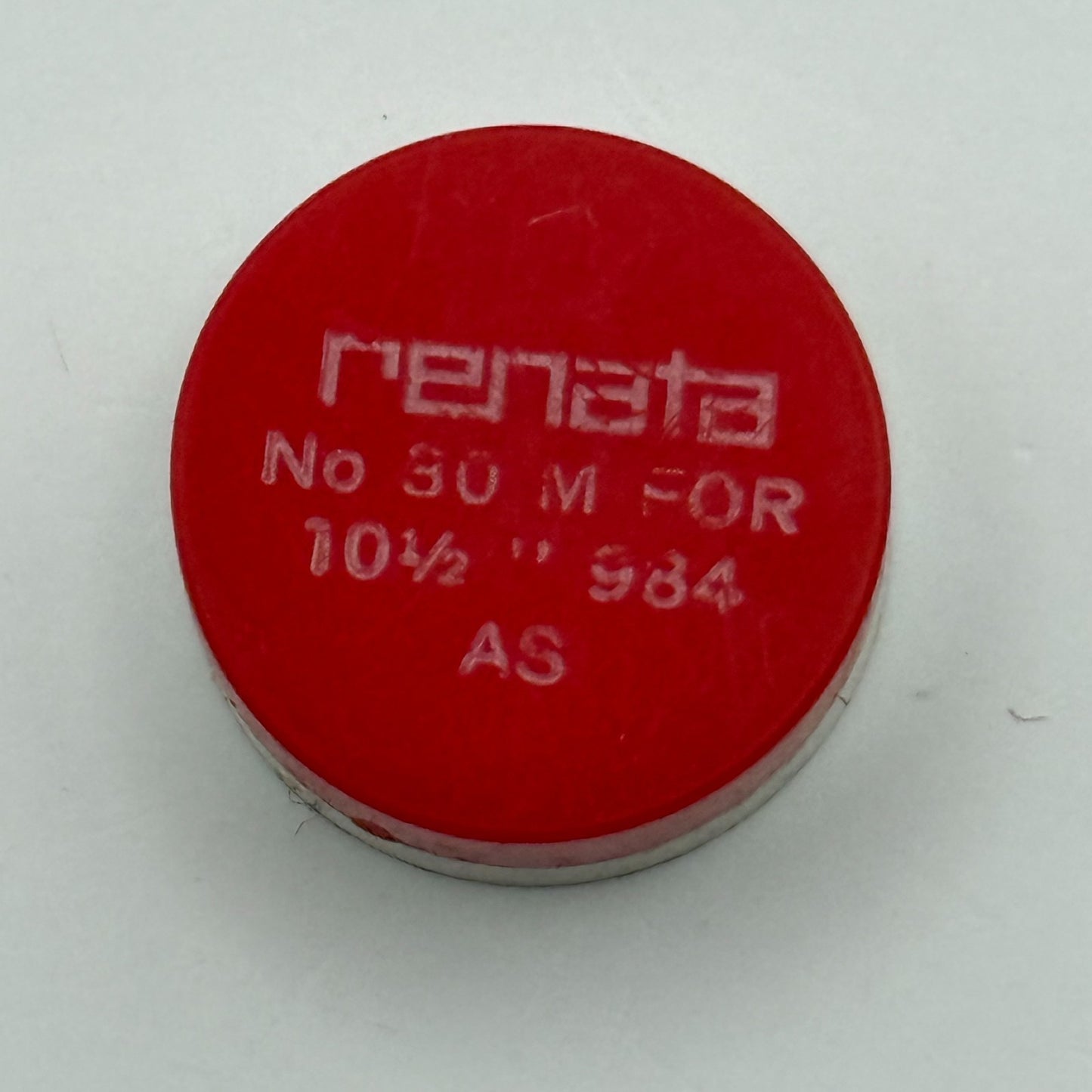 AS 984 Balance Wheel Complete And Spring 10 1/2’’’ 30 M Watch Movement Parts NOS