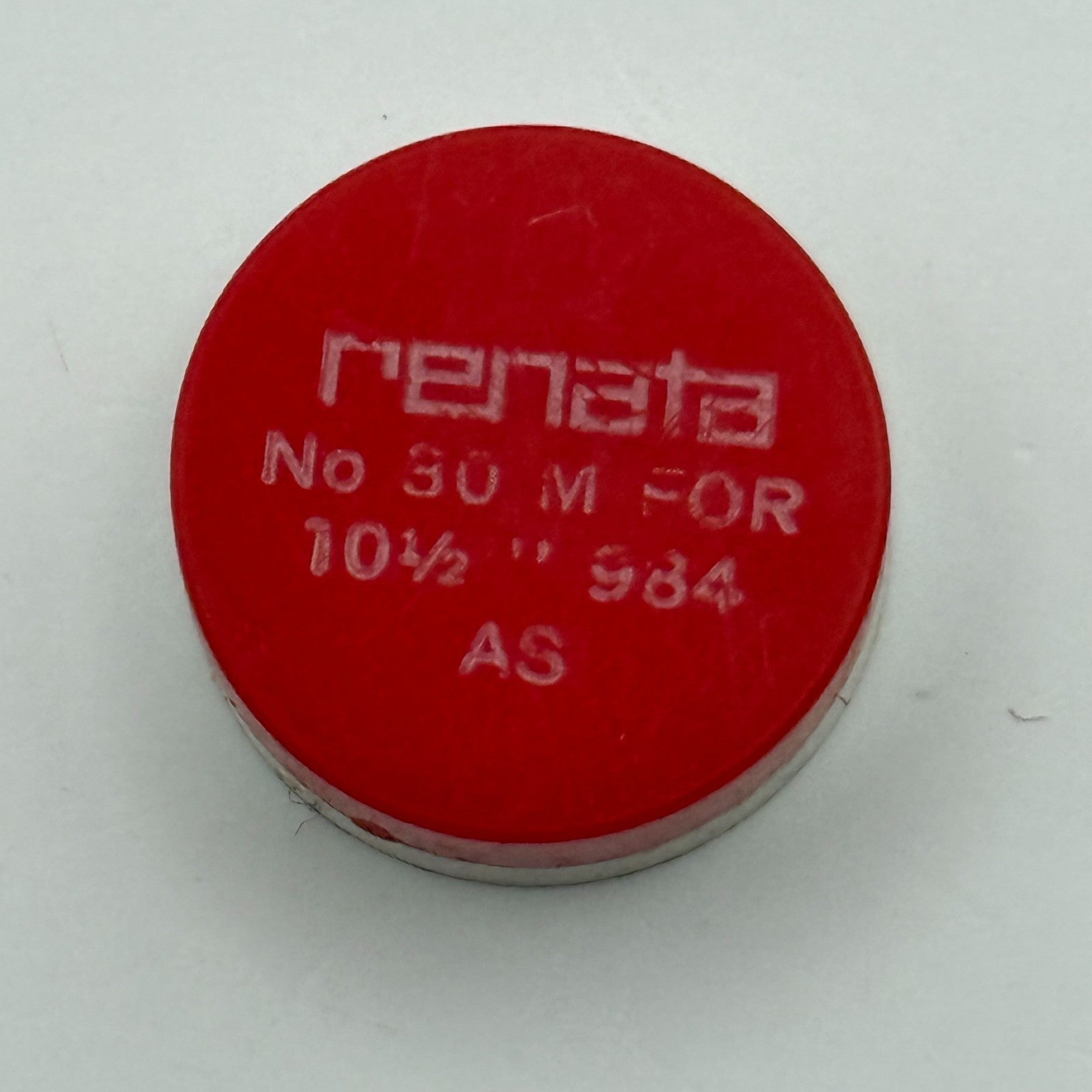 AS 984 Balance Wheel Complete And Spring 10 1/2’’’ 30 M Watch Movement Parts NOS