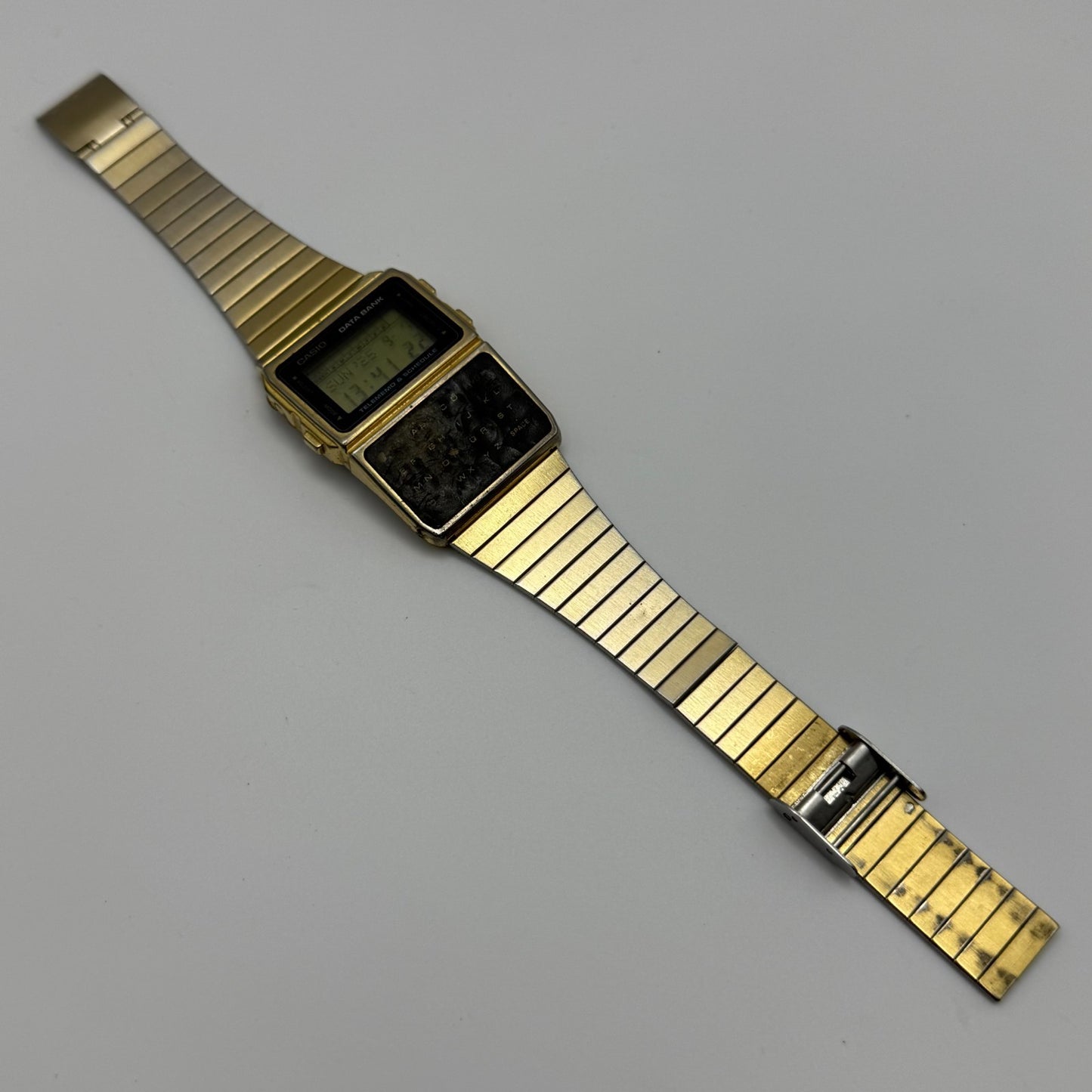 Casio Quartz Watch DBC-610 Data Bank Telememo Vintage 33mm Working Digital