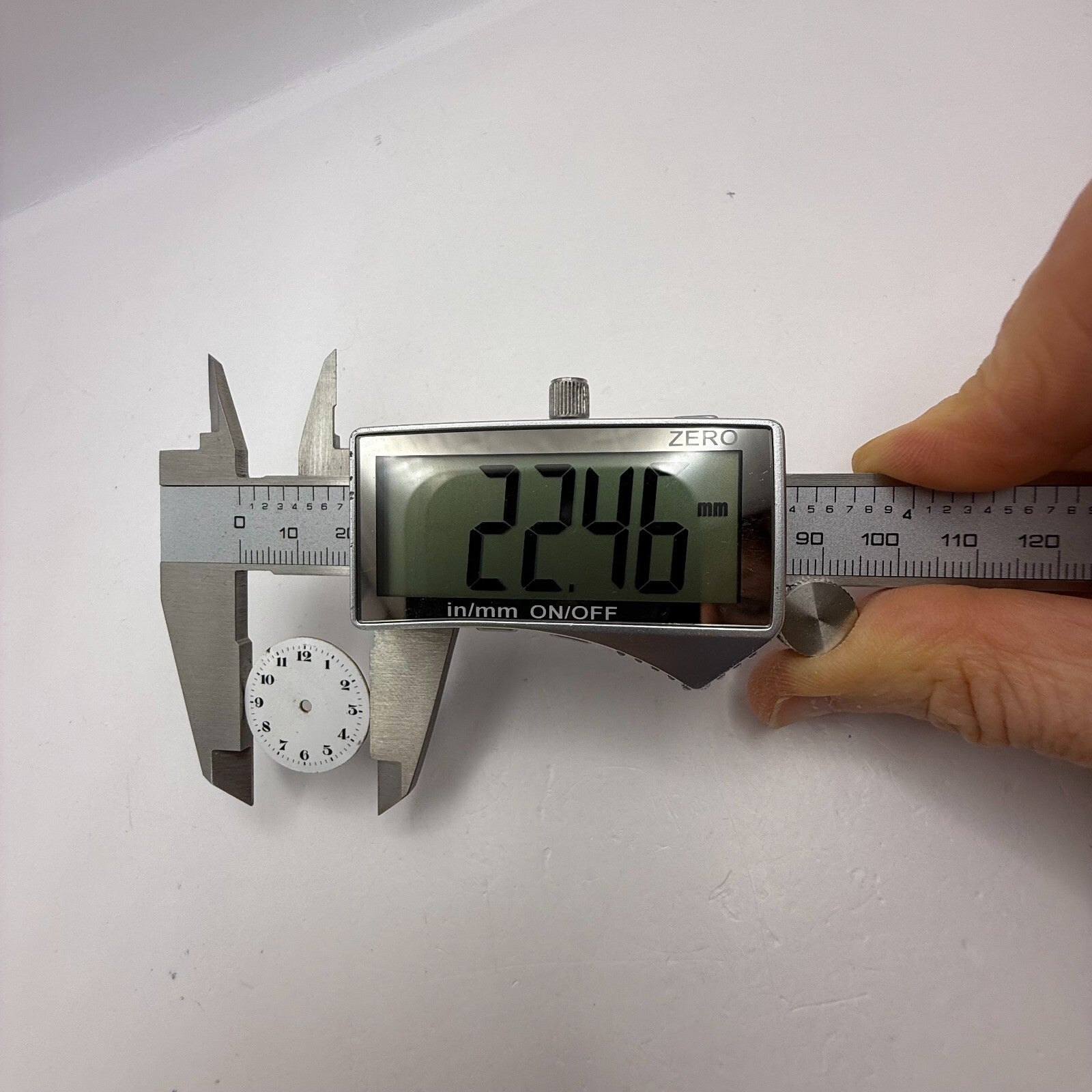 22.4mm Vintage FHF Patent 51482 Swiss Manual Wind Watch Movement PARTS REPAIR