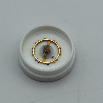 ETA 1080 Balance Wheel Complete And Spring  157 M Watch Movement Parts NOS