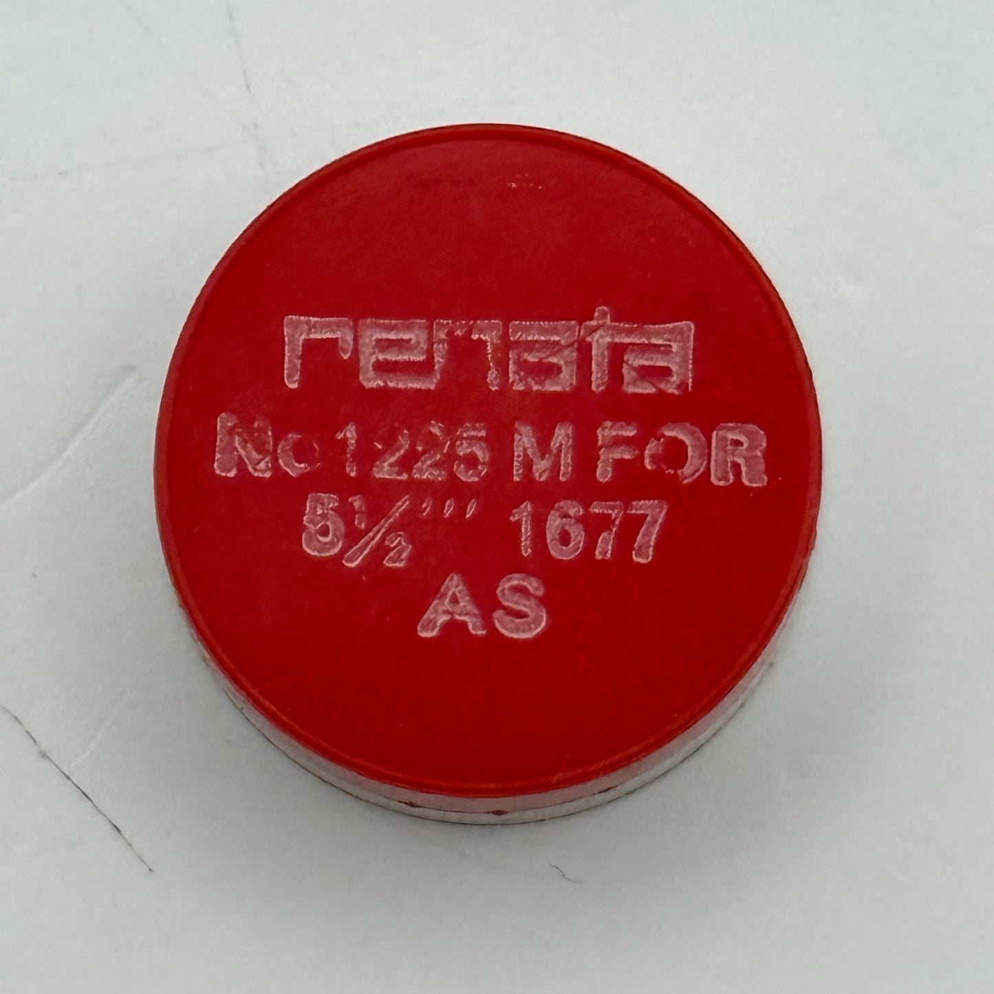 AS 1677 Balance Wheel Complete And Spring 5 1/2’’’ 1225 M Watch Movement Parts