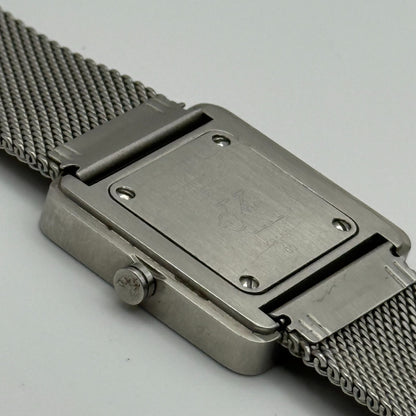 Calvin Klein Ladies Quartz Watch Black Dial Mesh Strap Swiss 30mm PARTS REPAIR