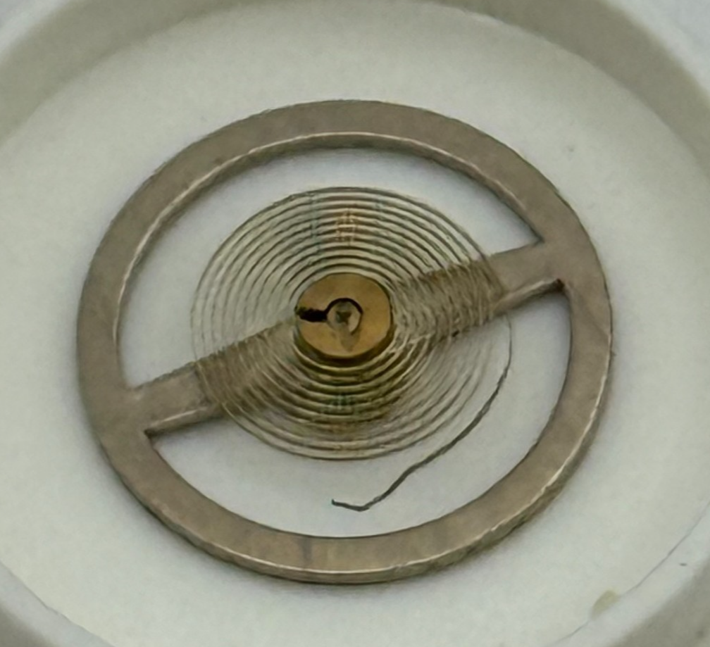 BFG 866 Balance Wheel Complete And Spring  DGT 64 Watch Movement Parts 